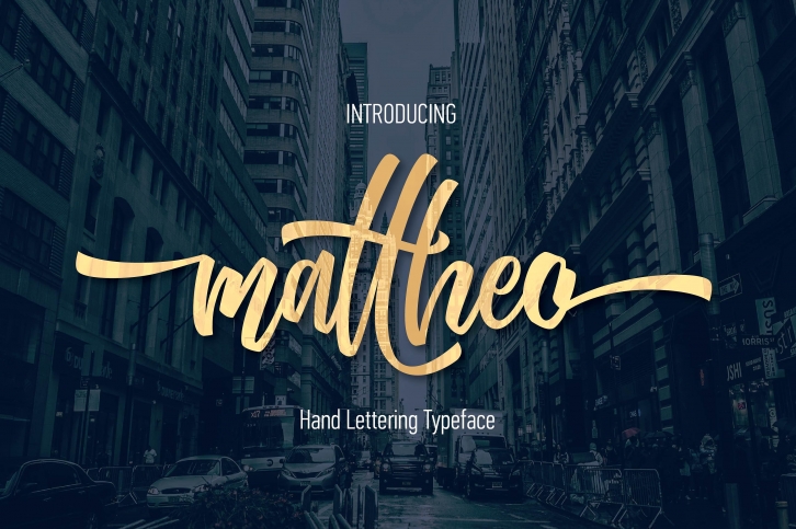 MATTHEO Font Download