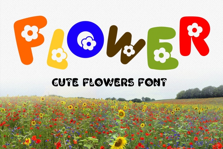 Flower Font Font Download