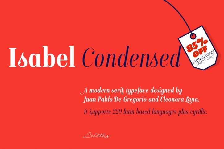 Isabel Condensed Font Download