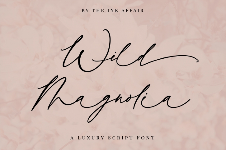 Wild Magnolia Signature Script Font Font Download