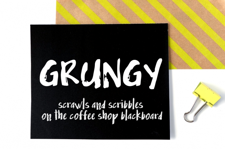 Grungy Font Download