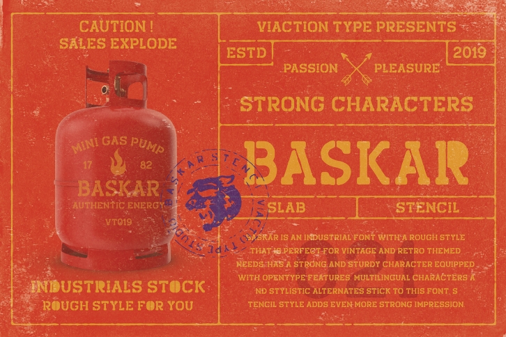 Baskar Stc Font Download