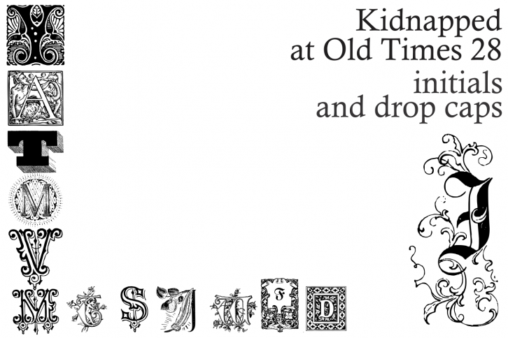 Kidnapped at Old Times 28 Font Download