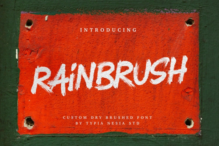 RainBrush Font Download