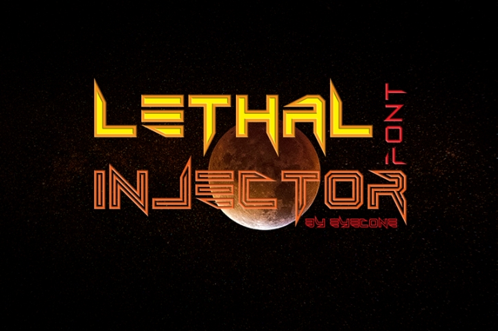 Lethal Injector Layered Typeface Font Download