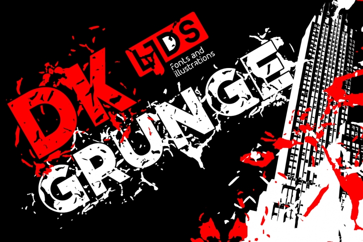 DK Grunge Font Download
