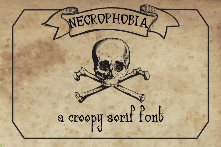 ZP Necrophobia Font Download