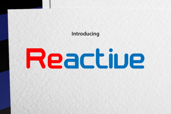 Reactive Font Download
