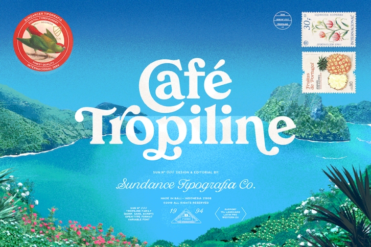Tropiline Font Family Font Download