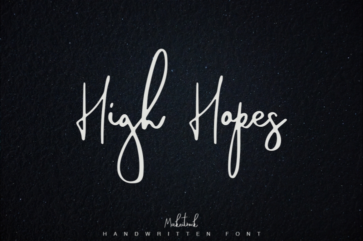 High Hopes Font Download