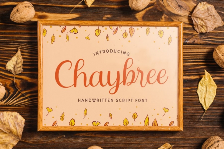 Chaybree - Handwritten Font Font Download
