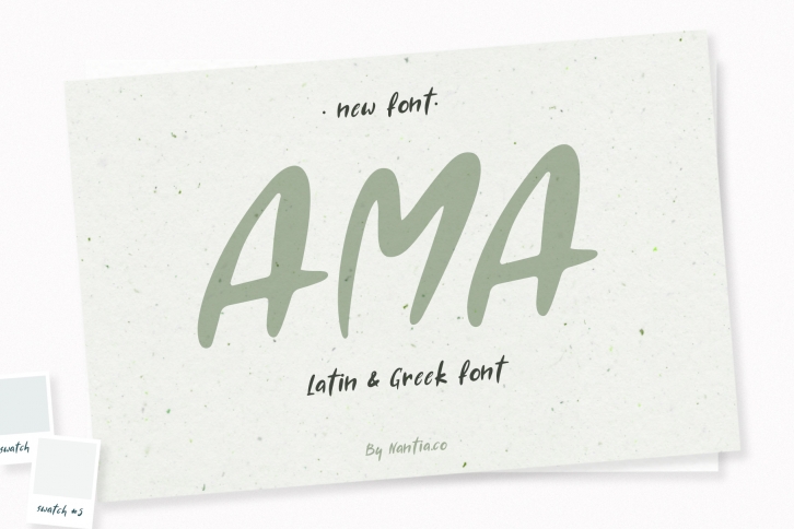 AMA Greek and Latin Font Font Download