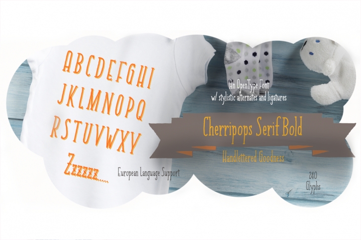 Cherripops Serif Bold Font Download