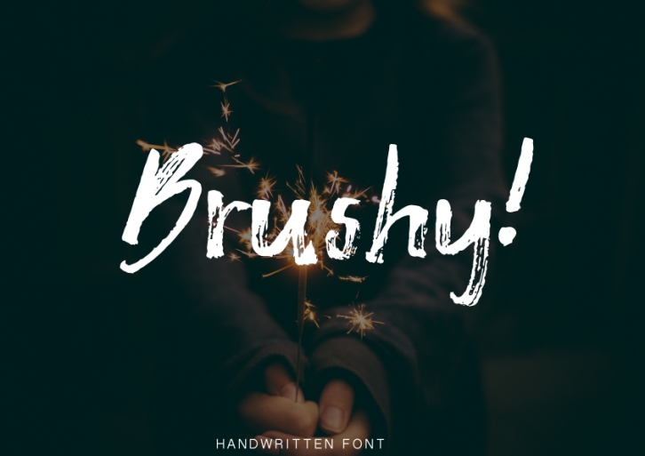 Brushy! Font Download