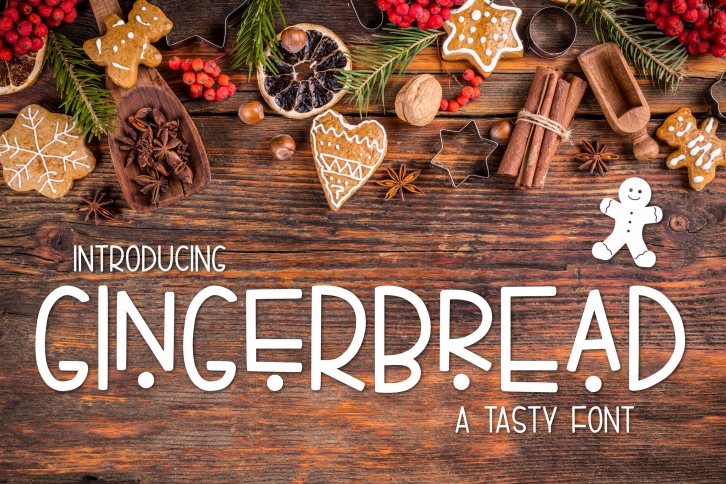 Gingerbread a Tasty Font Font Download