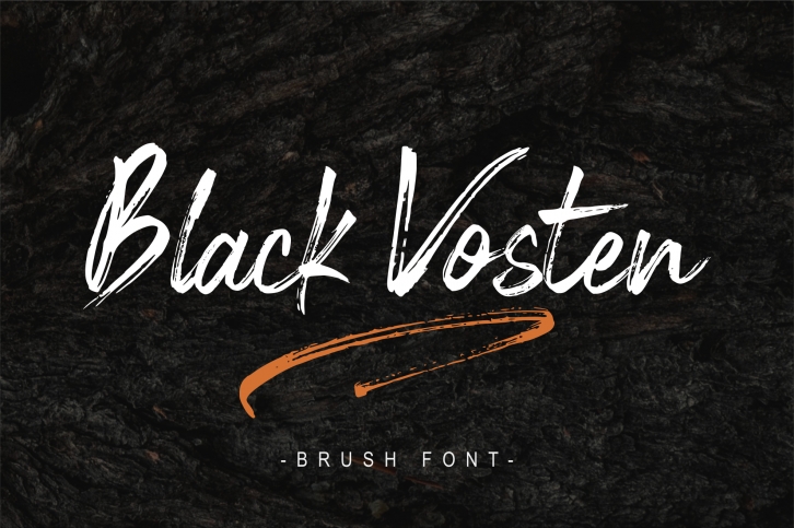 Black Vosten Font Download