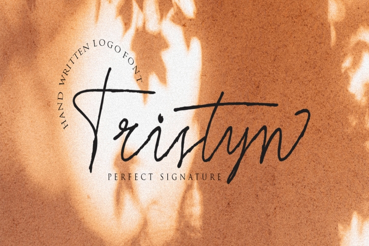 Tristyn Signature Typeface Font Download