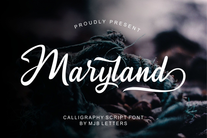 Maryland Calligraphy Script Font Download