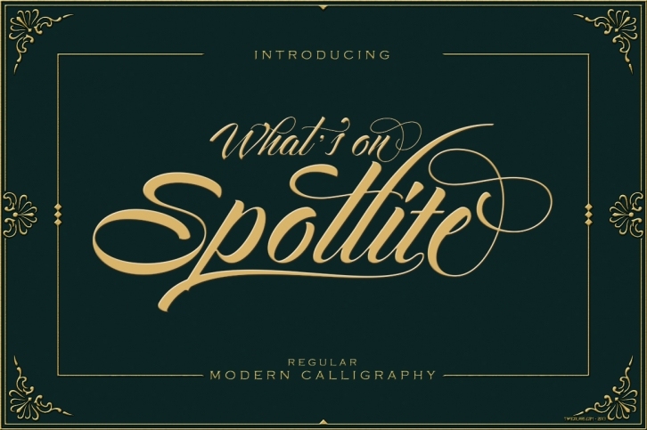 Spotlite Redular Font Download