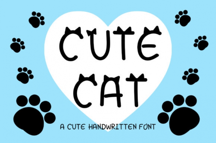 Cute Cat Font Download