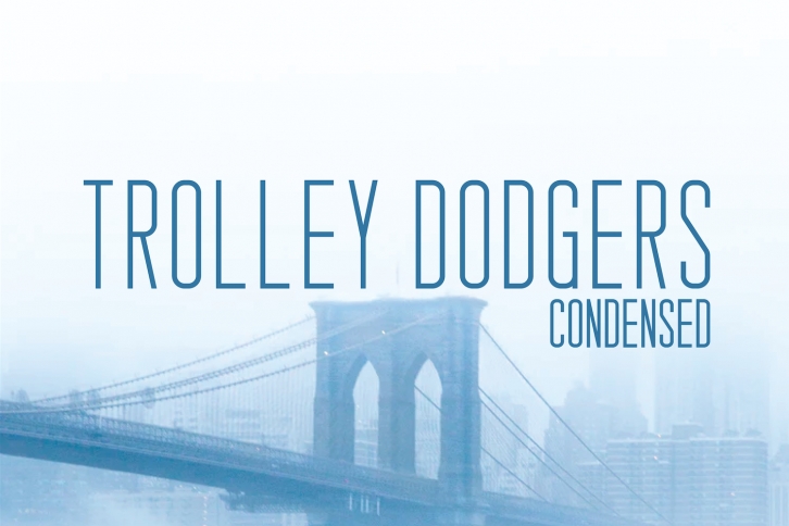 TROLLEY DODGERS Font Download