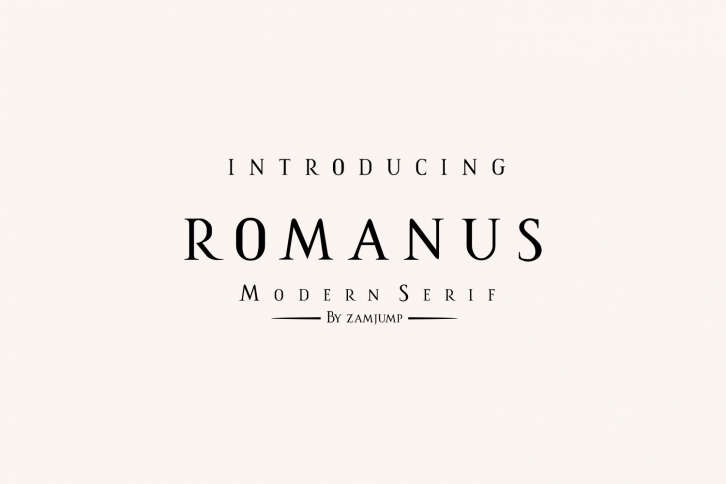 Romanus romance serif Font Download