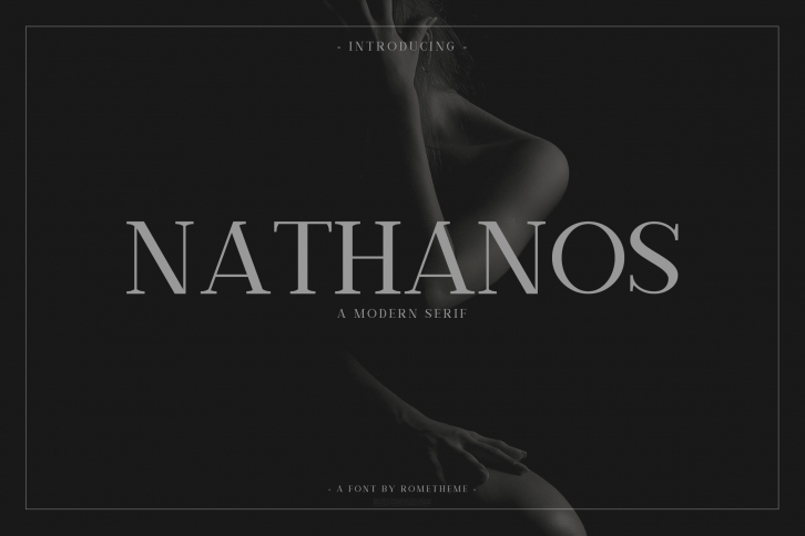 Nathanos - Serif Typeface Font Download