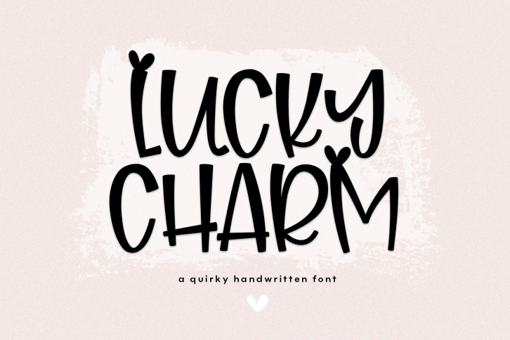 Lucky Charm - A Quirky Handwritten Font Font Download