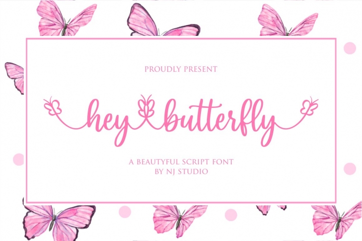 hey butterfly Font Download