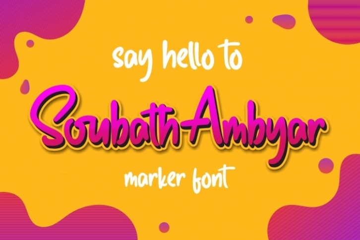 Soubath Ambyar Font Download