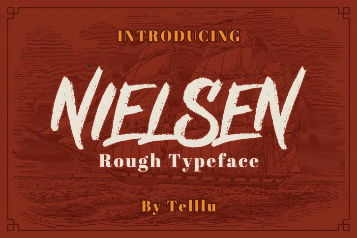 Nielsen Rough Typeface Font Download
