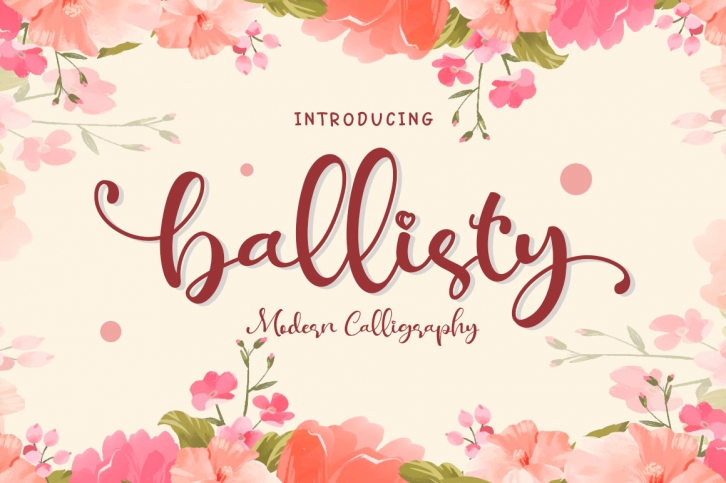 Ballisty Script Font Download