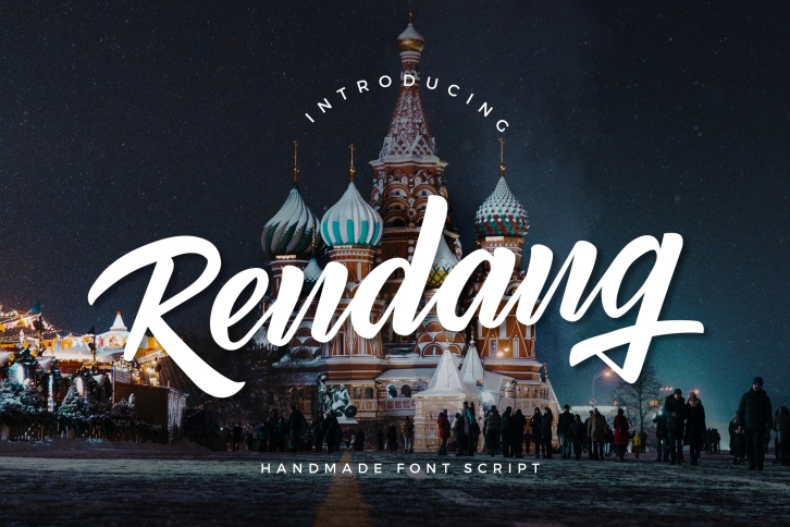 Rendang - Handmade Font Font Download