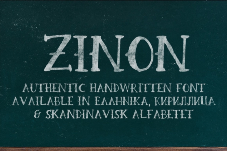 Zinon Handwritten Font Font Download
