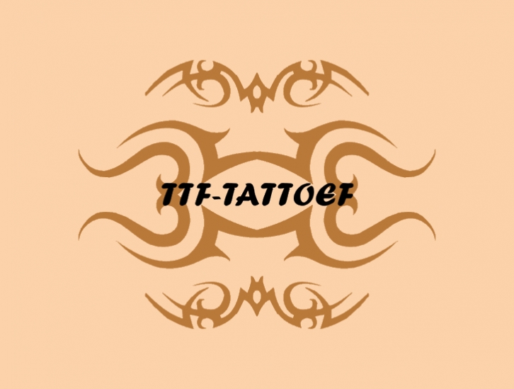 TTF Tattoef Font Download