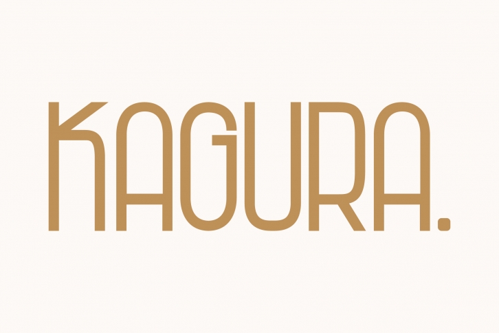 Kagura | Uniqe Sans Serif Fonts Font Download