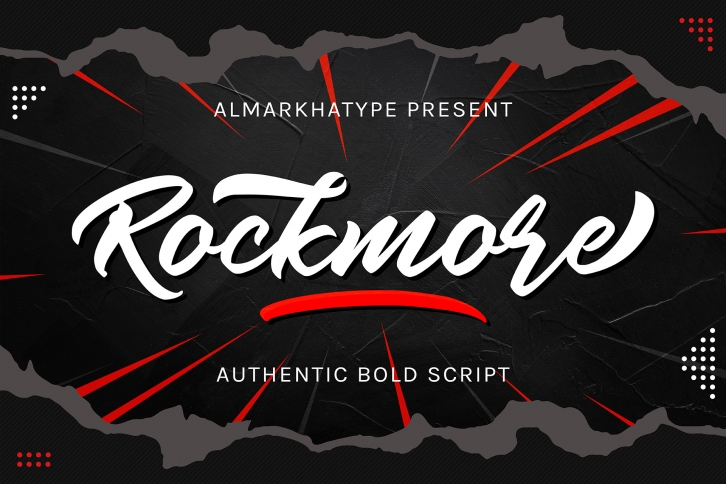 Rockmore - Authentic Bold Script Font Download