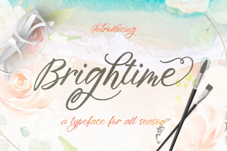 Brightime Script Font Download