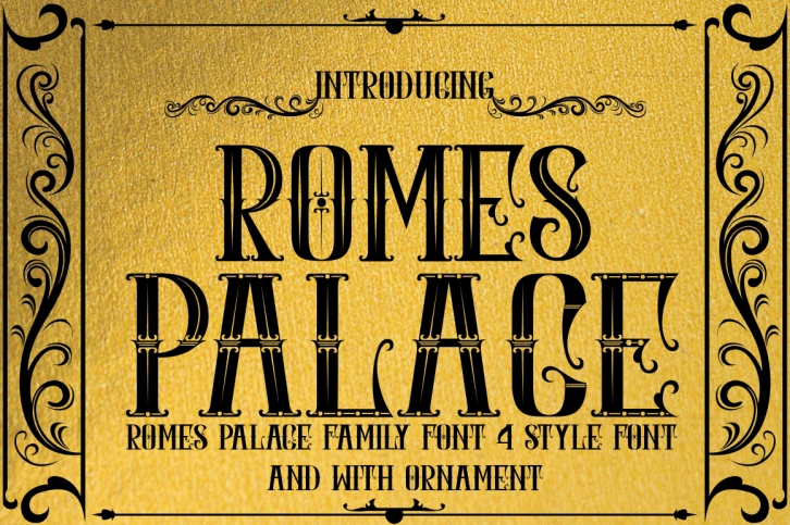 ROMES PALACE Font Download