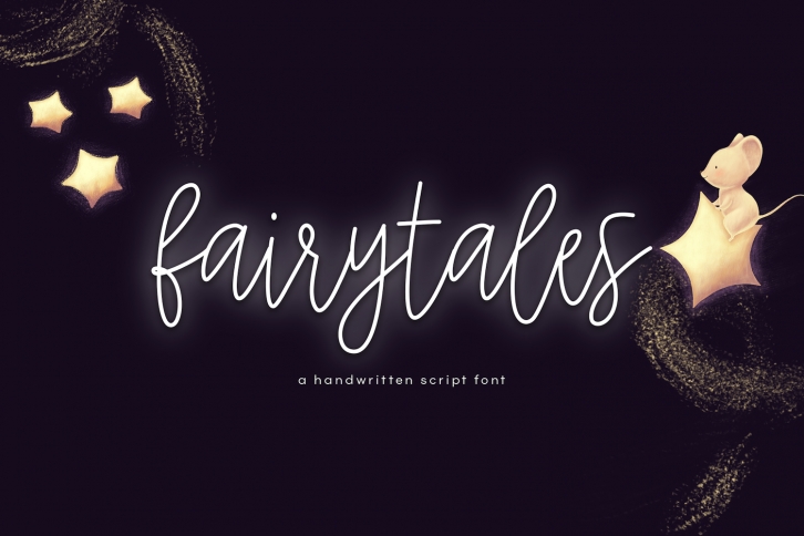 Fairytales - A Handwritten Script Font Font Download