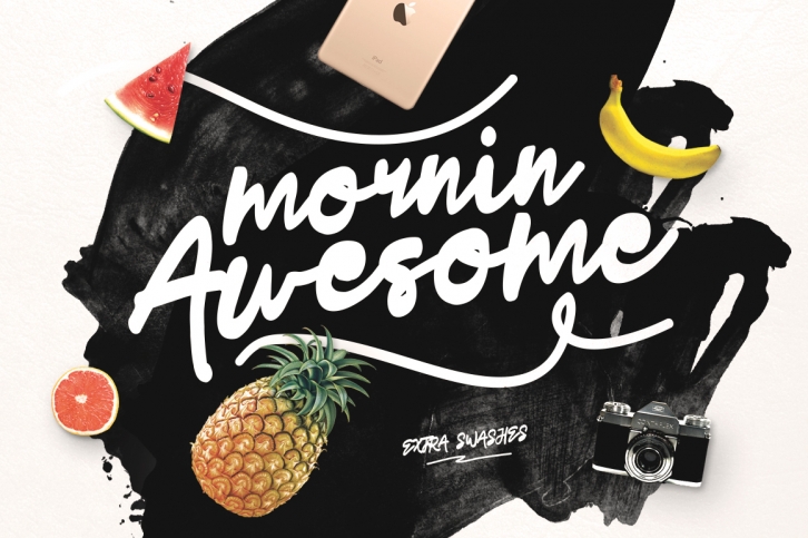 Mornin Awesome Typeface Font Download