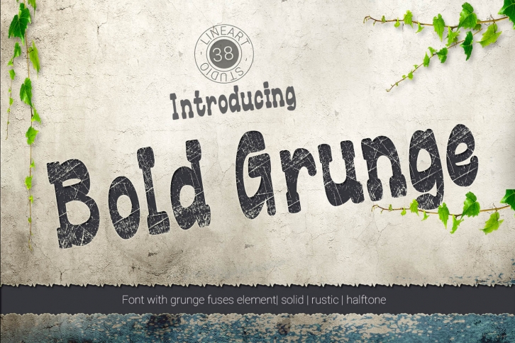 Bold Grunge Font Download