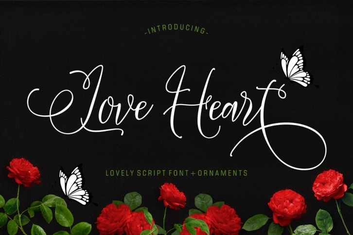 Love Heart Plus Ornament Font Download