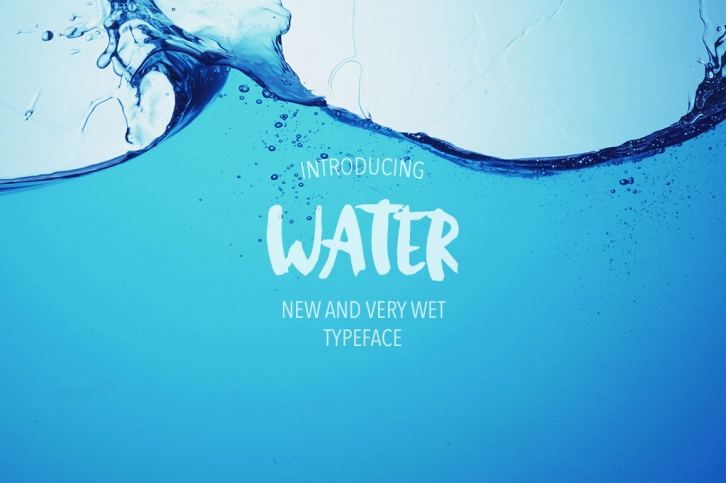 Water Font Download