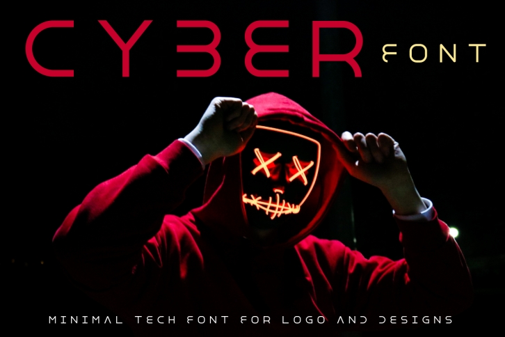 Cyber World - Minimal Font for Modern Designs Font Download