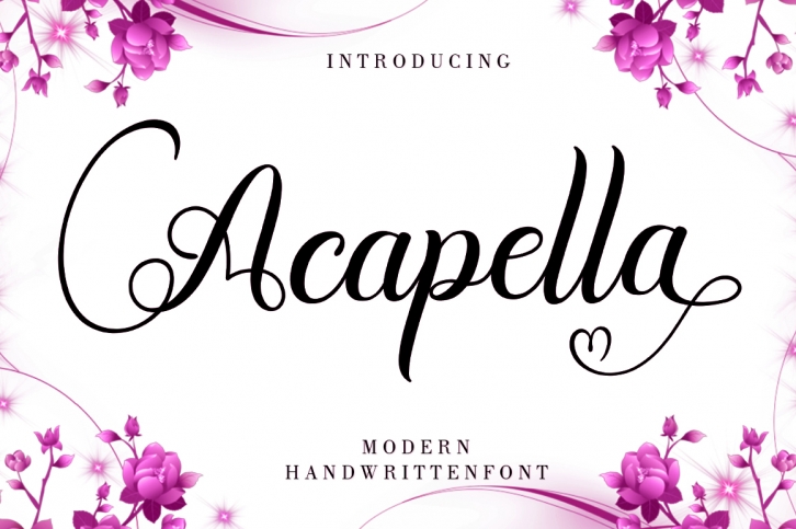 Acapella Font Download