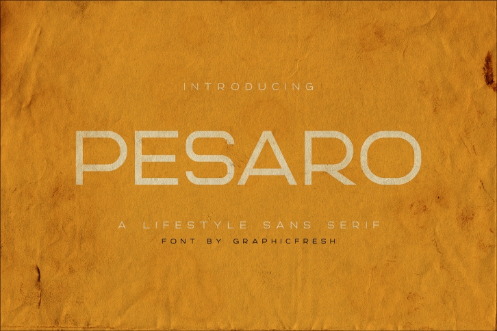 Pesaro | A Lifestyle Sans Serif Font Download