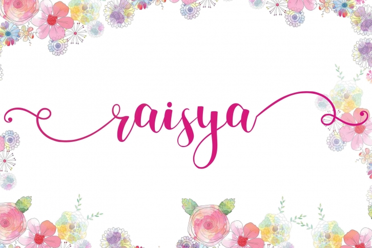 raisya Font Download