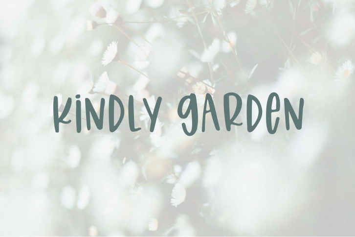Kindly Garden Font Download