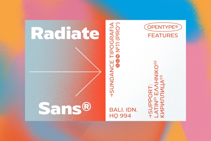 Radiate Sans Font Download